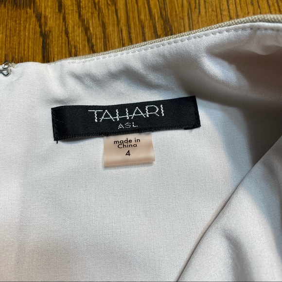 💕HP💕 Tahari ASL Tan Sleeveless Sheath Dress
Size 4 - Picture 10 of 16